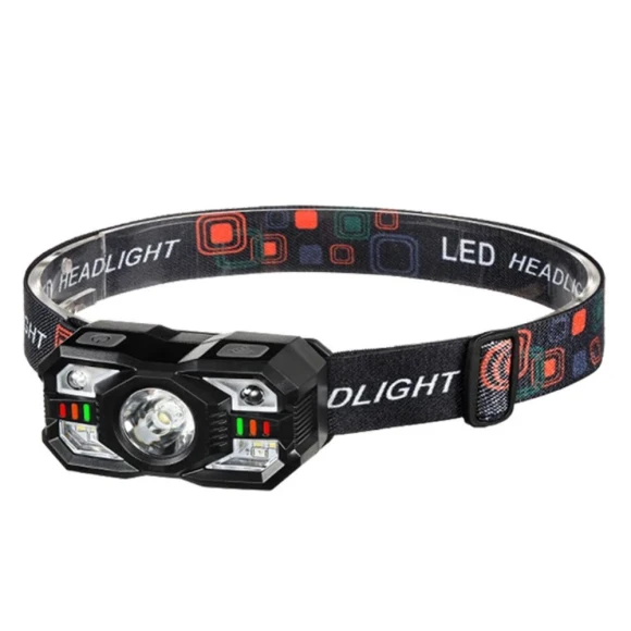 Smart Headlamp with Motion Sensor — Flashlights, LIUXING Fire Portable Lighting