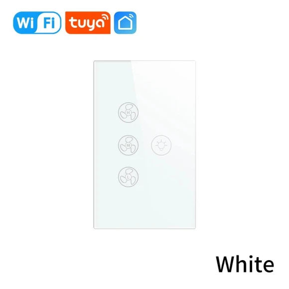 Smart WiFi Ceiling Fan Light Switch — Ceiling Fan Wall Controls, Build My Home