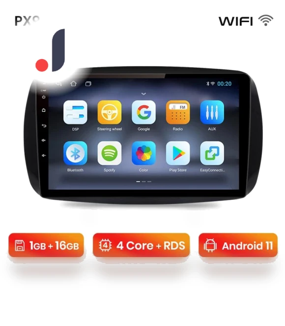 Wireless CarPlay Android Auto DVD Player — Stereo Receivers, JOHO - CarGear