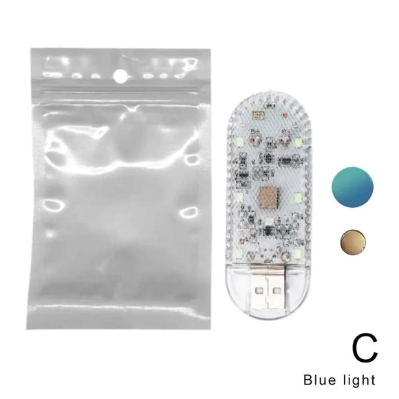 Wireless LED Car Interior Light — Light Kit, JOHO