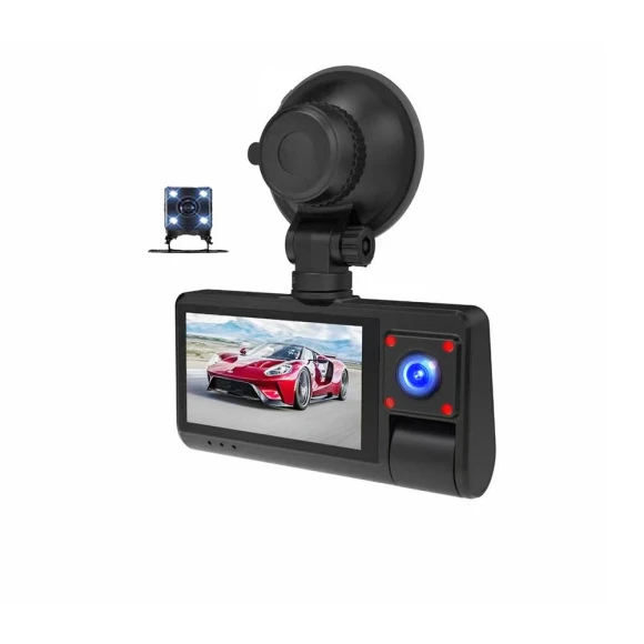 3-Channel Wi-Fi Car Dash Cam — Dashboard Cameras, Rustic Elegance House