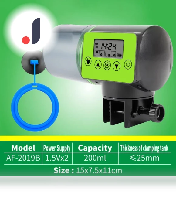 Adjustable Fish Feeder — Feeders, Build My Home