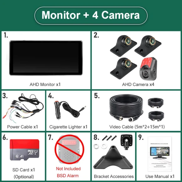 AI Smart Blind Spot Radar BSD Alarm — Rearview Safety Systems, JOHO - CarGear