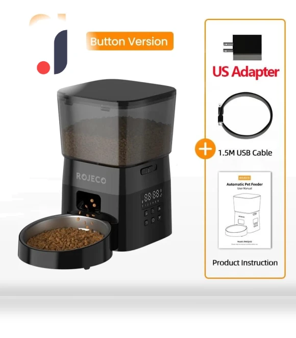 Automatic Pet Feeder — Automatic Feeders, ROJECO