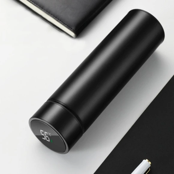 Creative Smart Thermos Bottle with Temperature Display — Beverage Warmers, HIMO Group