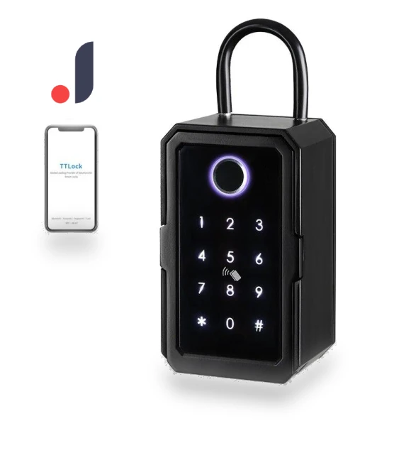 Electronic Key Box with Fingerprint Password, IC Card, Bluetooth — Smart Home Security, Super Dream Home