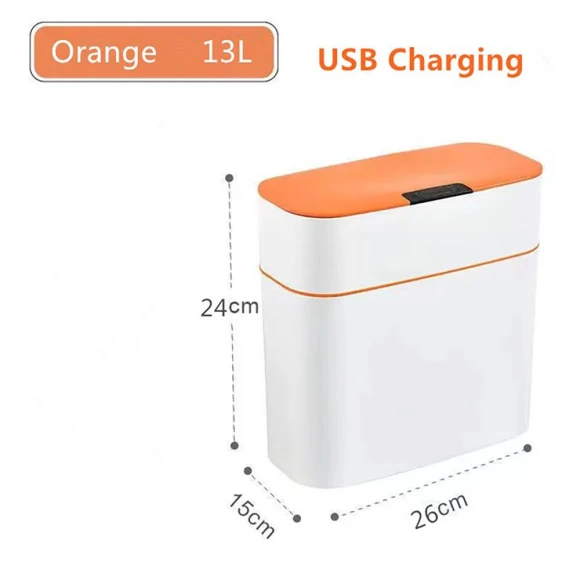 Intelligent Sensor Trash Can with Lid — Kitchen Cans, Comfort Homeware