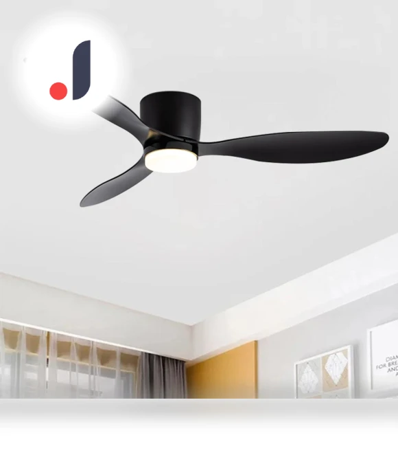 Modern Silent Ceiling Fan with Light — Ceiling Fan Lighting Solutions, Luminaire Lighting Mall