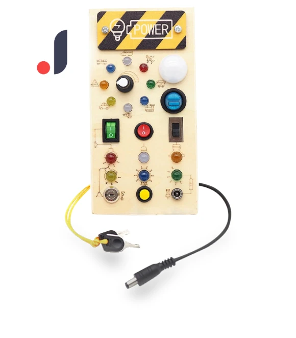 Montessori Busy Board — Infant & Early Childhood Playthings, Happy Home Mall