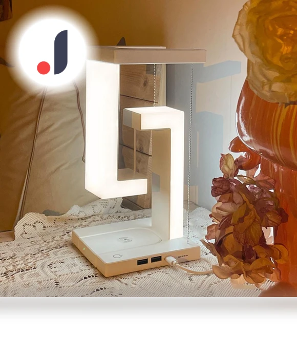 Multifunctional Night Light with Wireless Charging — Desk & Table Lighting, Lntelligent Living Hall