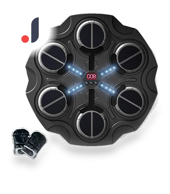 Music Boxing Target with Light Effect — Boxing Training Gear, newaday