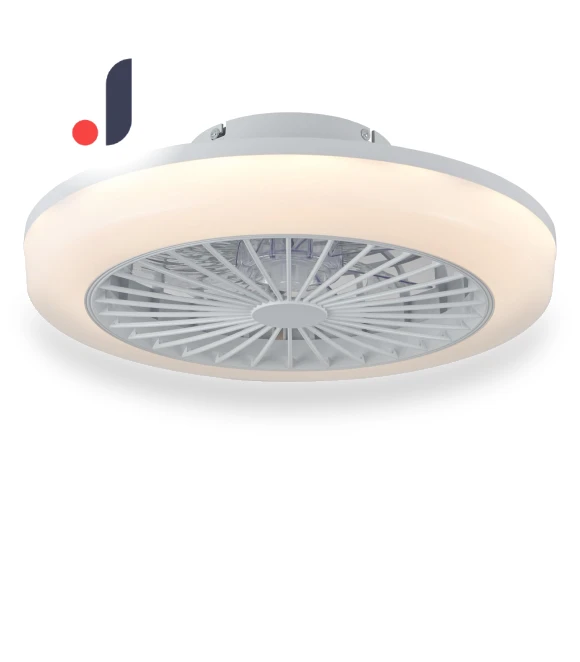 Smart Ceiling Fan with Light — Ceiling Fans, Luminaire Lighting Mall