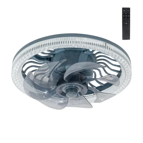 Smart Ceiling Fan with Remote Control and LED Lighting — Ceiling Fans, Build My Home