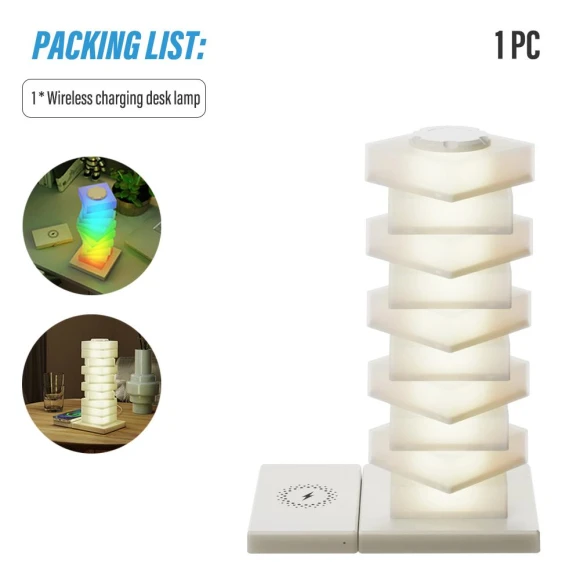 Smart LED Desk Lamp with USB Power — Study & Desk Lighting, Lntelligent Living Hall