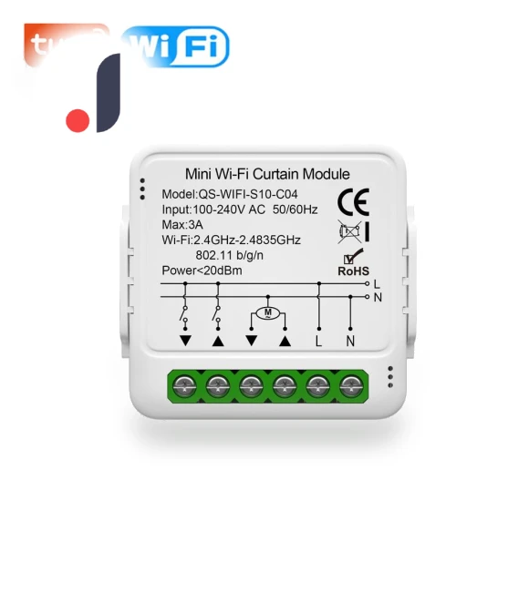 Smart WiFi ZigBee Curtain Motor Module — Smart Home Hubs & Controllers, Super Dream Home