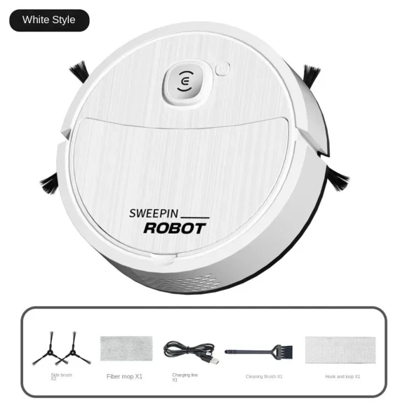3-in-1 Robot Vacuum Cleaner — Smart Cleaning Robots, Good Figure