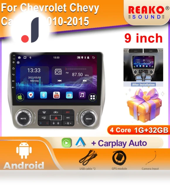 Android Car Stereo for Chevrolet Camaro — Stereo Receivers, Reakosound