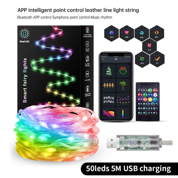 Dreamcolor USB LED RGB Fairy Lights — String Lights, AE Selection