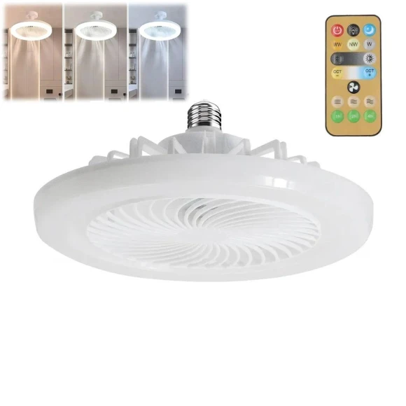 LED Light Fan E27 Converter Base Ceiling Fan — Ceiling Fan Lighting Solutions, GYROBALL