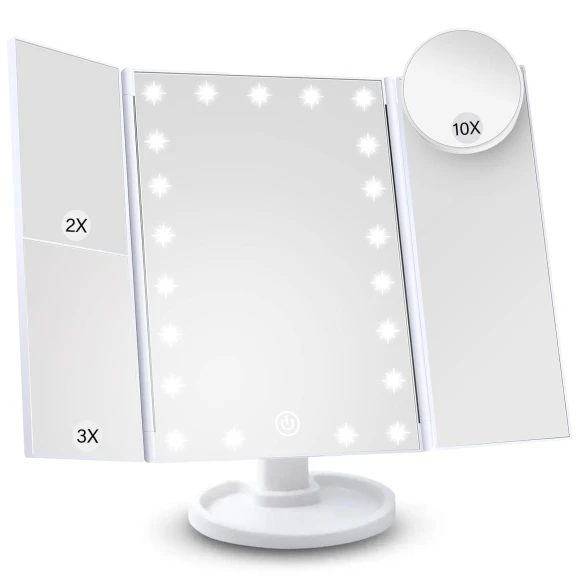 Makeup Mirror with Lights — Handheld, Vinde Home