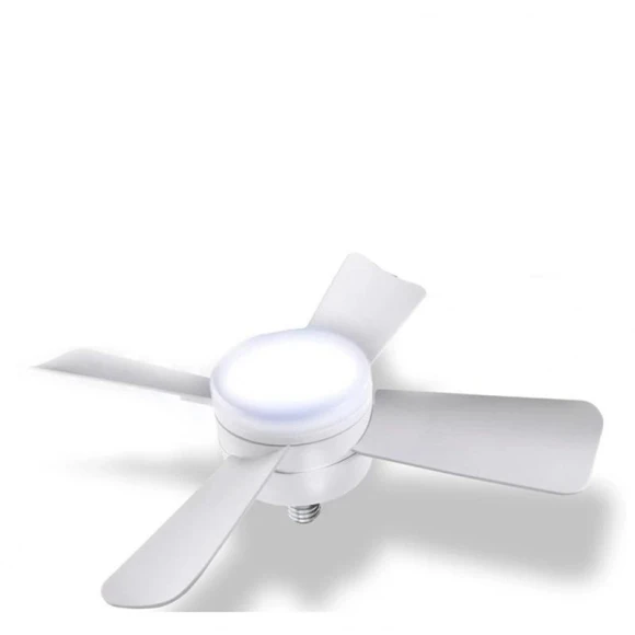 Modern Smart Silent Ceiling Fan with LED Light — Ceiling Fans, Seahorse Home