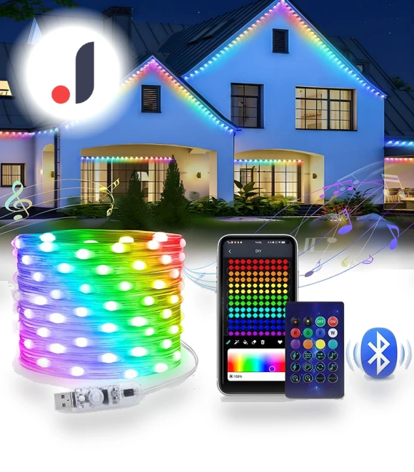 Outdoor Smart LED RGBIC Strip Lights — LED Strips, AE Selection