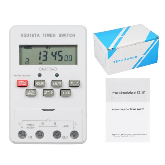 Programmable Electronic Timer Relay Controller — Timers, Seahorse Home