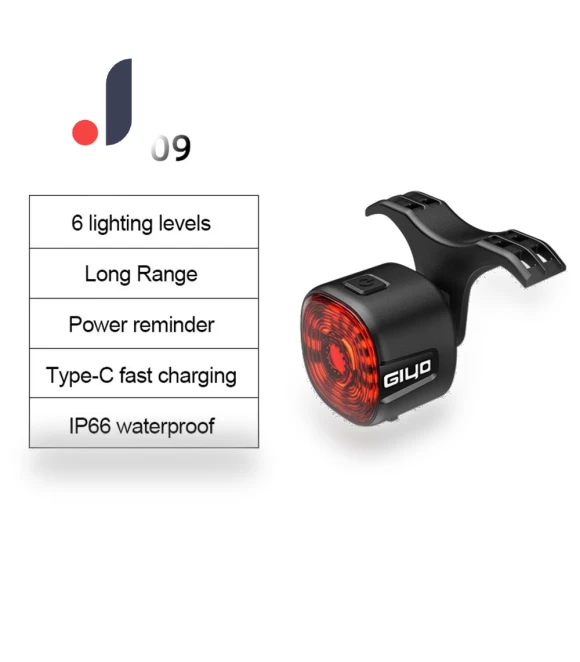 Smart Bicycle Brake Tail Light — Bike Headlights, Rustic Elegance House