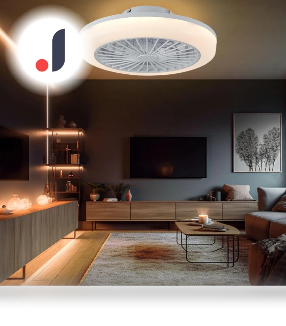 Smart Ceiling Fan with Light — Ceiling Fans & Accessories, Seahorse Home