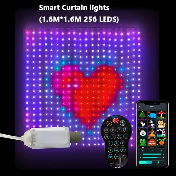 Smart Curtain Light — String Lights, AE Selection