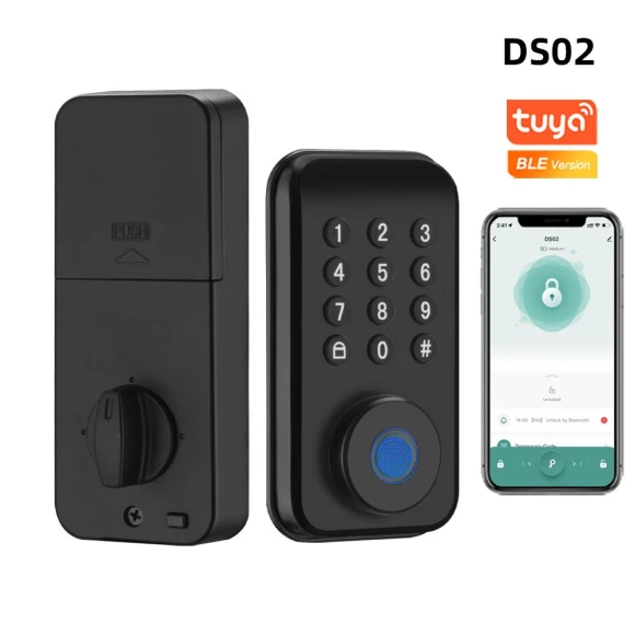 Smart Fingerprint Deadbolt Lock — Smart Home Security, Super Dream Home