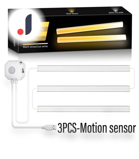 Smart LED Cabinet Light — Under-Cabinet Lights, Intelligent Living Hall