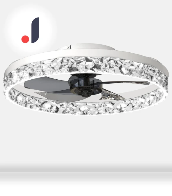 Smart LED Ceiling Fan with Light and Remote Control — Ceiling Fan Lighting Solutions, Seahorse Home