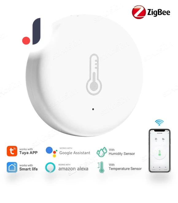 Smart Temperature and Humidity Sensor — Home Climate Control, Super Dream Home