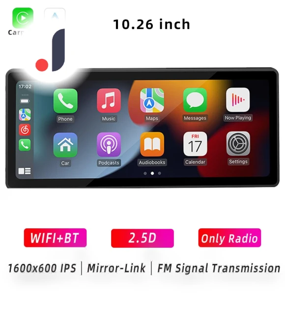 10.26-inch Carplay MP5 Player — Stereo Receivers, Auto Launcher