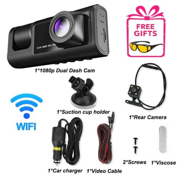 3-channel car DVR — Dashboard Cameras, Auto Accessories Home