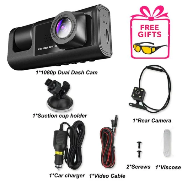 3-channel car DVR — Rearview Video Systems, Auto Accessories Home