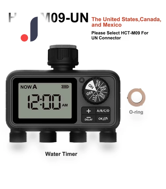 4-Zone Garden Irrigation Timer — Controllers, Eshico