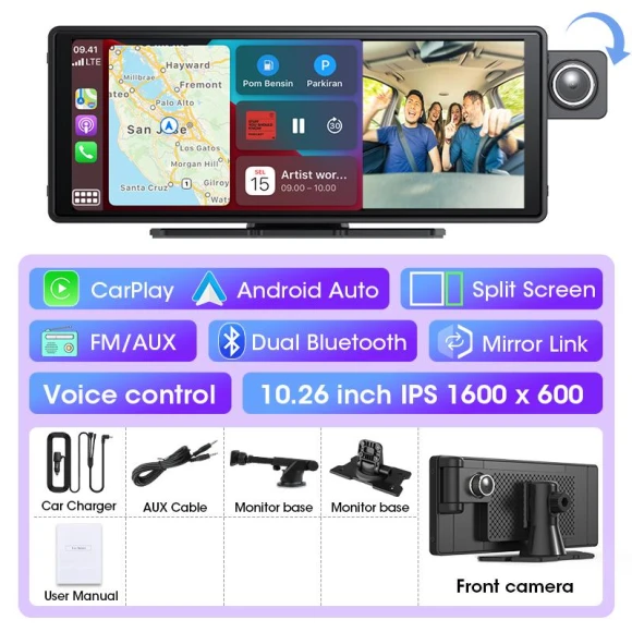 4K Car Dash Cam — Dashboard Cameras, Auto Accessories Home