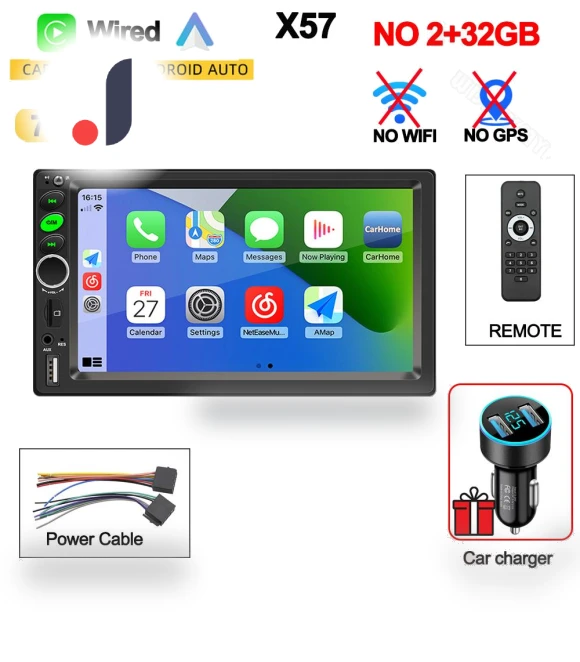 Android Car Radio with Android Auto and Carplay — Stereo Receivers, Auto Accessories Home