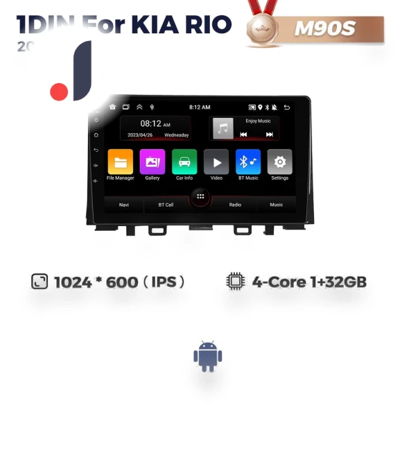 Android Car Stereo Radio — Stereo Receivers, Auto Launcher