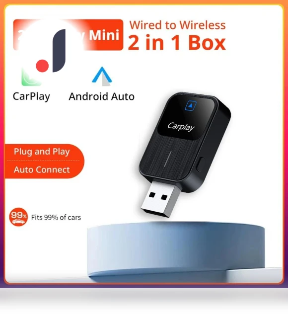CarPlay Android Auto Dongle — Car Essentials, Auto Launcher