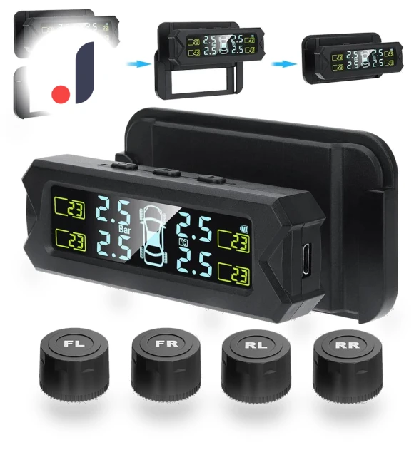 Digital Display Tire Pressure Monitoring System — TPMS Sensor Replacements, Auto Accessories Home