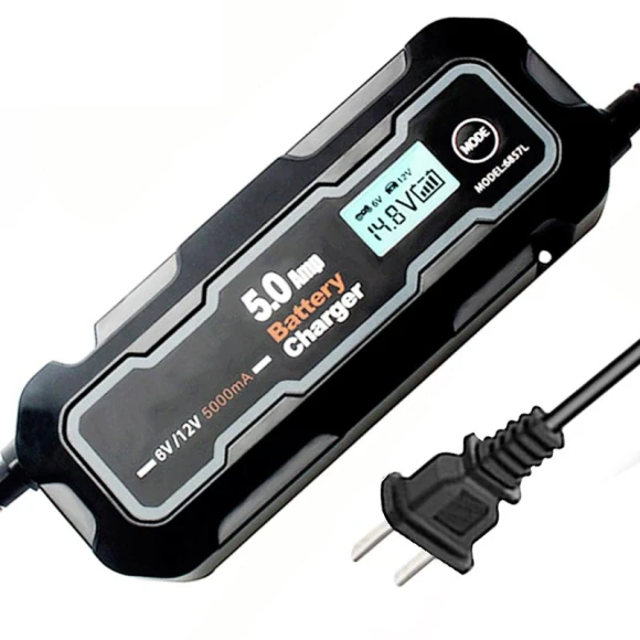 Full Automatic Car Motorcycle Battery Charger — Chargers, Super Dream Home