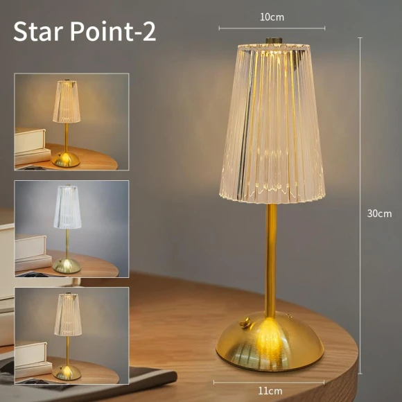 LED Desk Lamp with Touch Sensor — Study & Desk Lighting, Socute