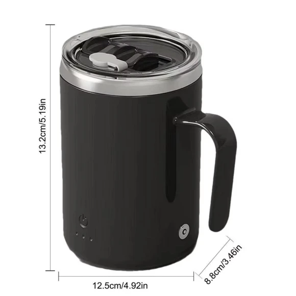 Magnetic Self-Stirring Mug — Beverage Warmers, DC-HOME-4