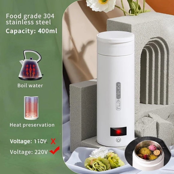Portable Electric Kettle — Beverage Warmers, DC-HOME-4