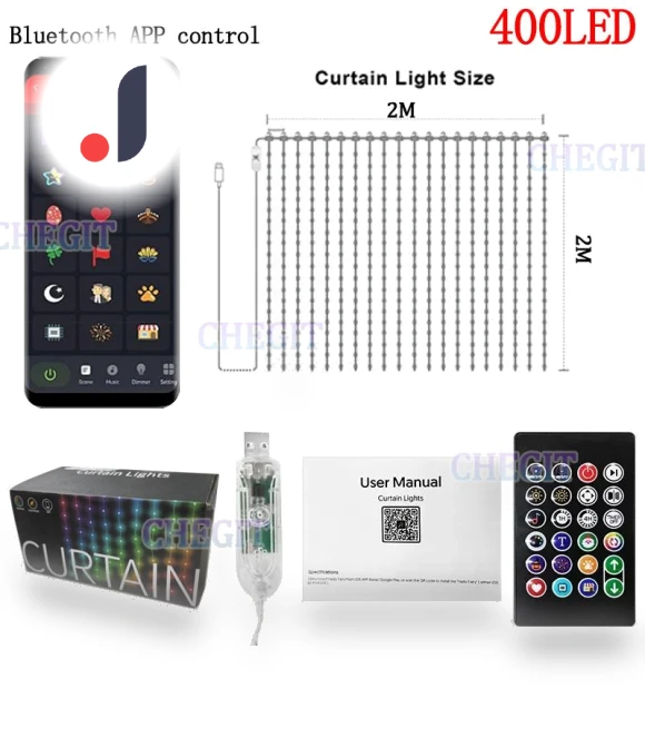 Smart Curtain Lights — String Lights, Home Of Auto Parts