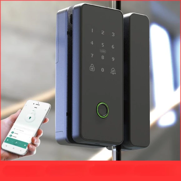 Smart Glass Door Lock — Smart Home Security, Auto Launcher