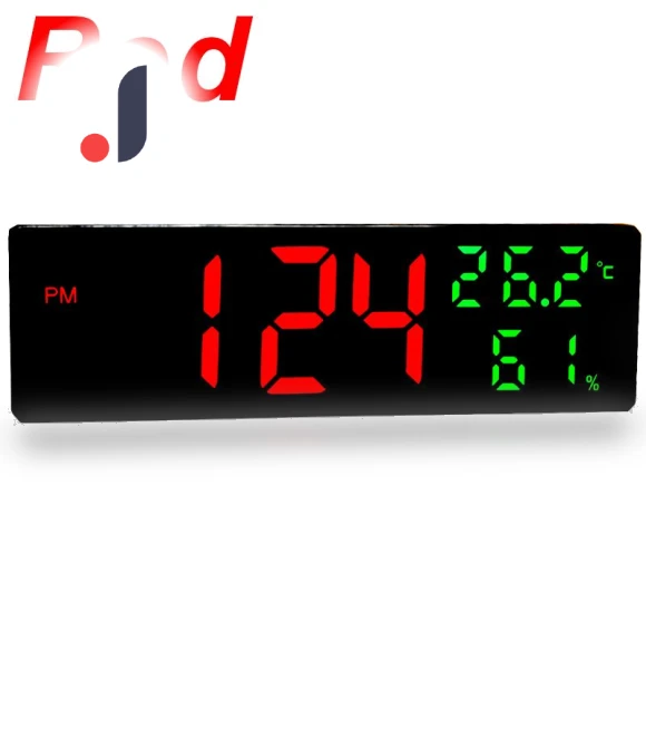 Smart LED Electronic Wall Clock — Clocks, Seahorse Home